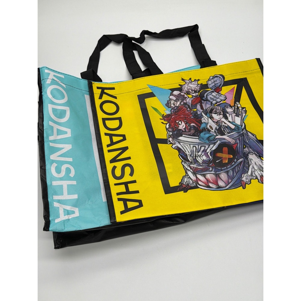 Kodansha Anime Expo 2024 Tote Bag Blue Lock Fairy Tail Seven Deadly Sins Large‎